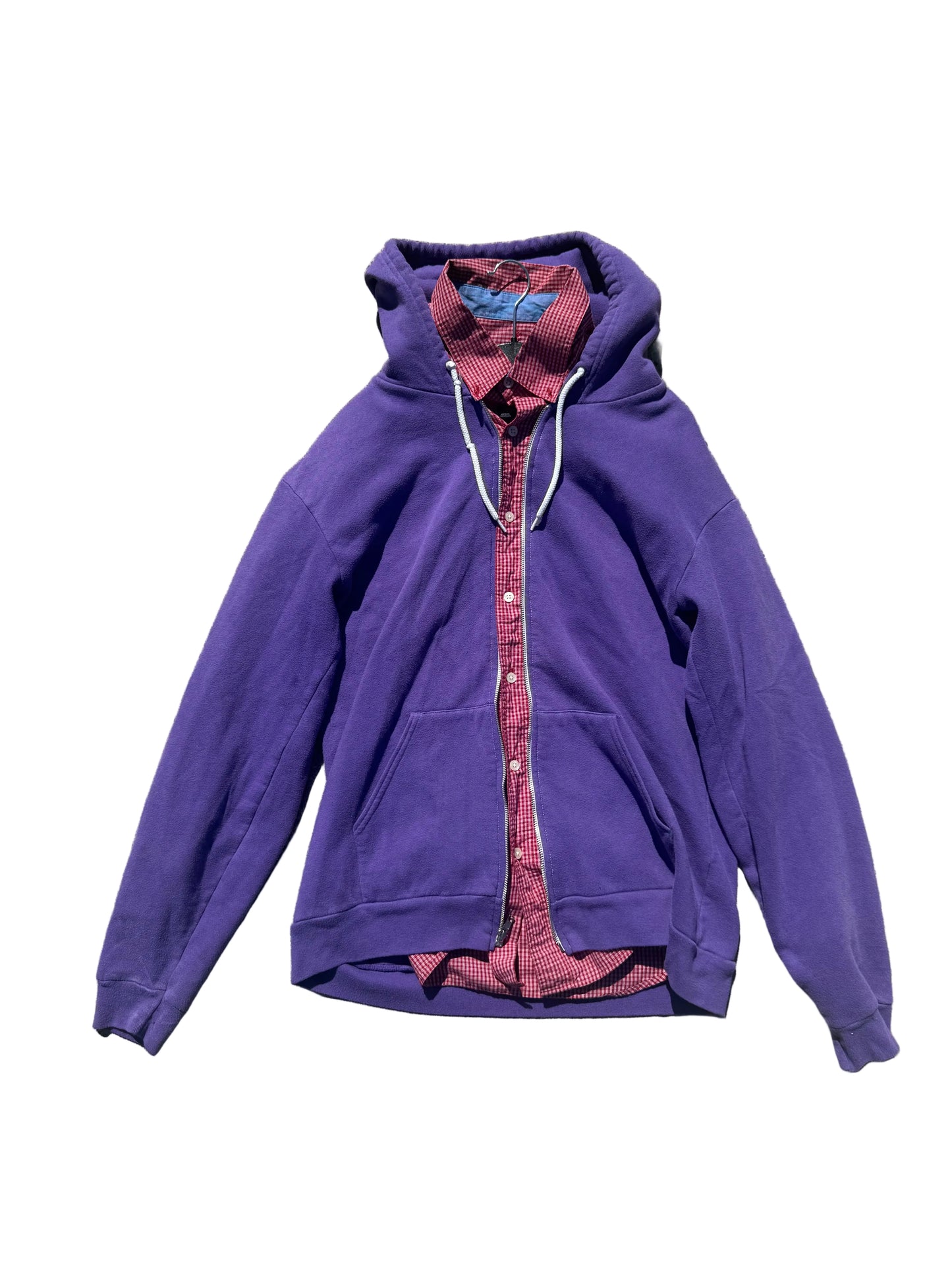 Royal Collared Hoodie