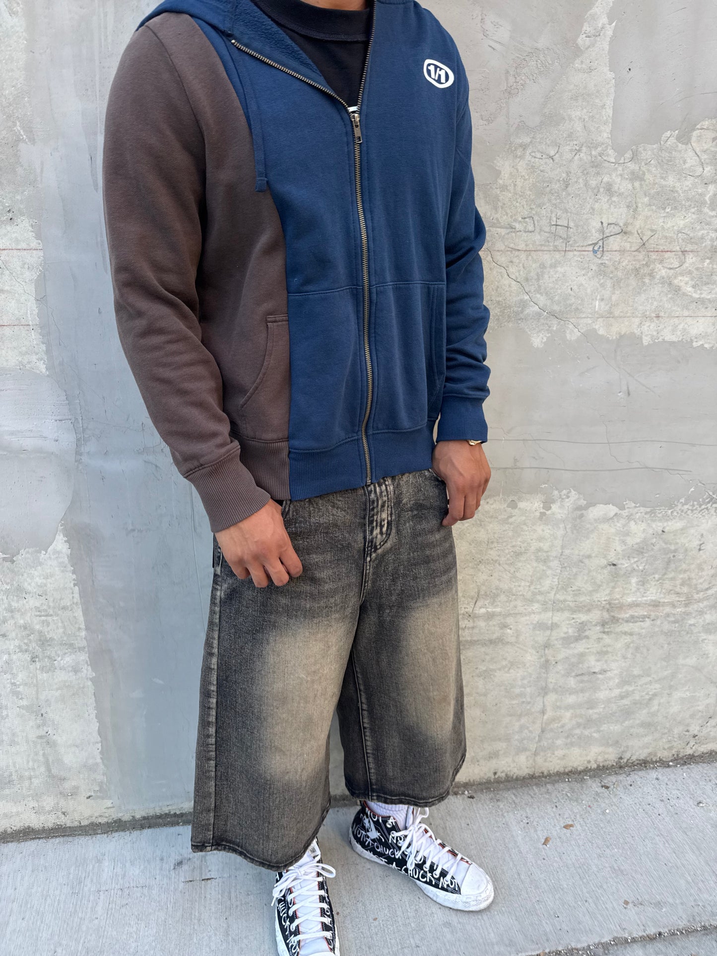 Archive Zip Up (Brown Sleeve)