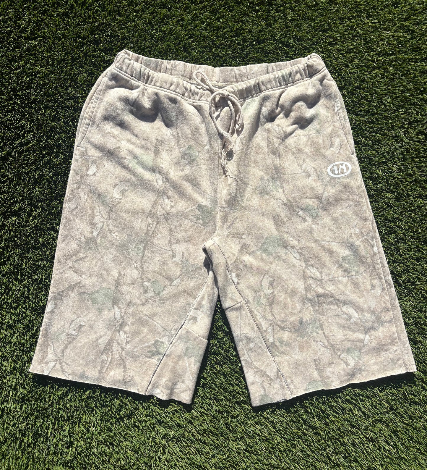 Tree camo 3/4 sworts