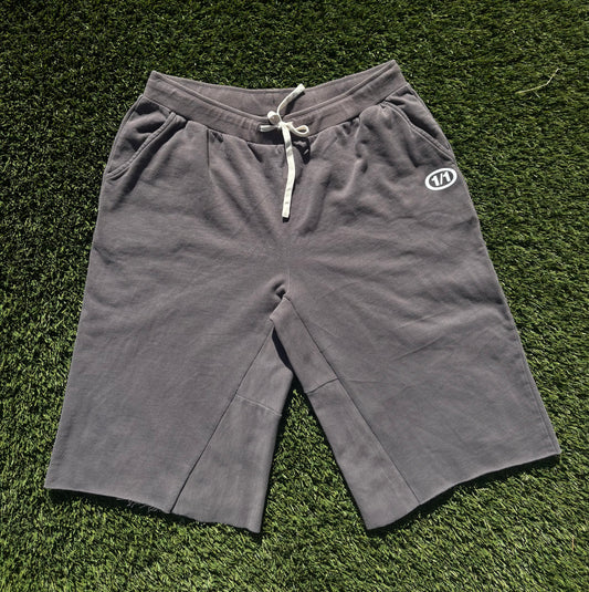 Solid Grey 3/4 sworts