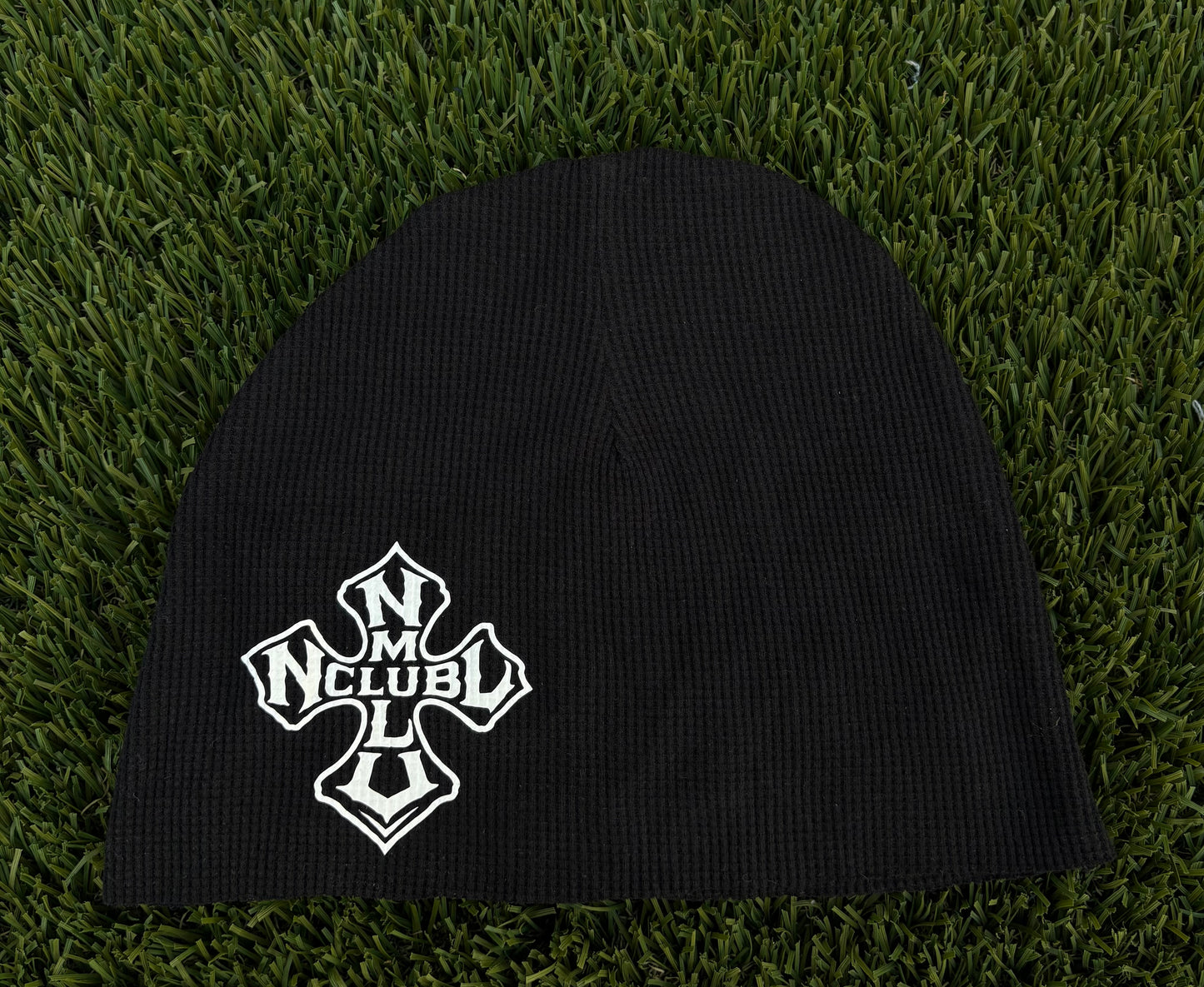 Black skully (size 2 locs & longer hair)
