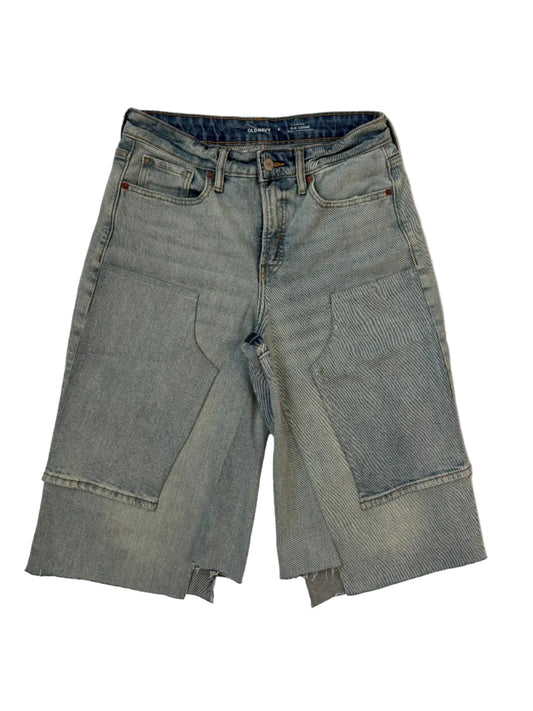 “imperfection” womens double knee jorts