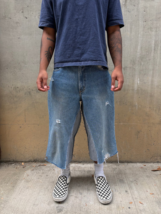Inside Out Flare jorts