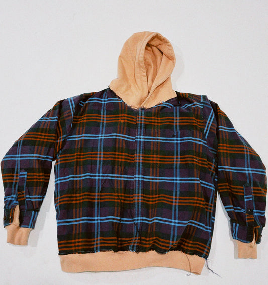Reversible Flannel Hoodie