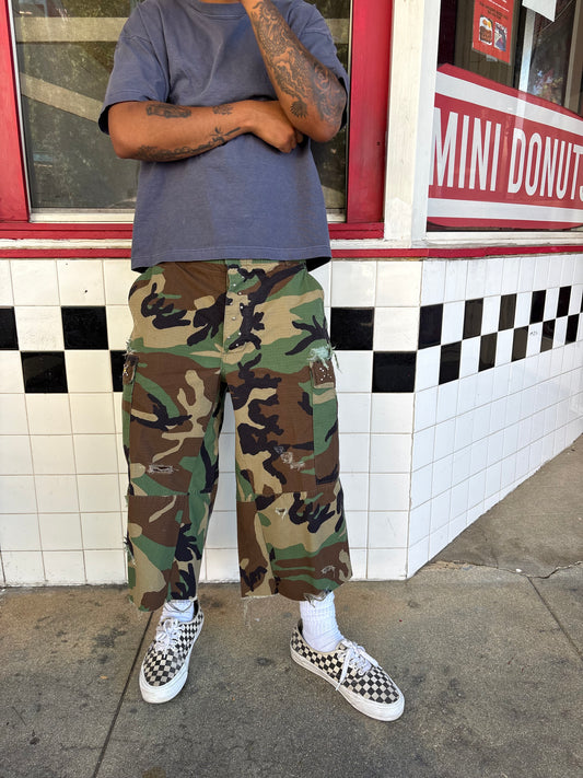 Graffiti Camo shorts