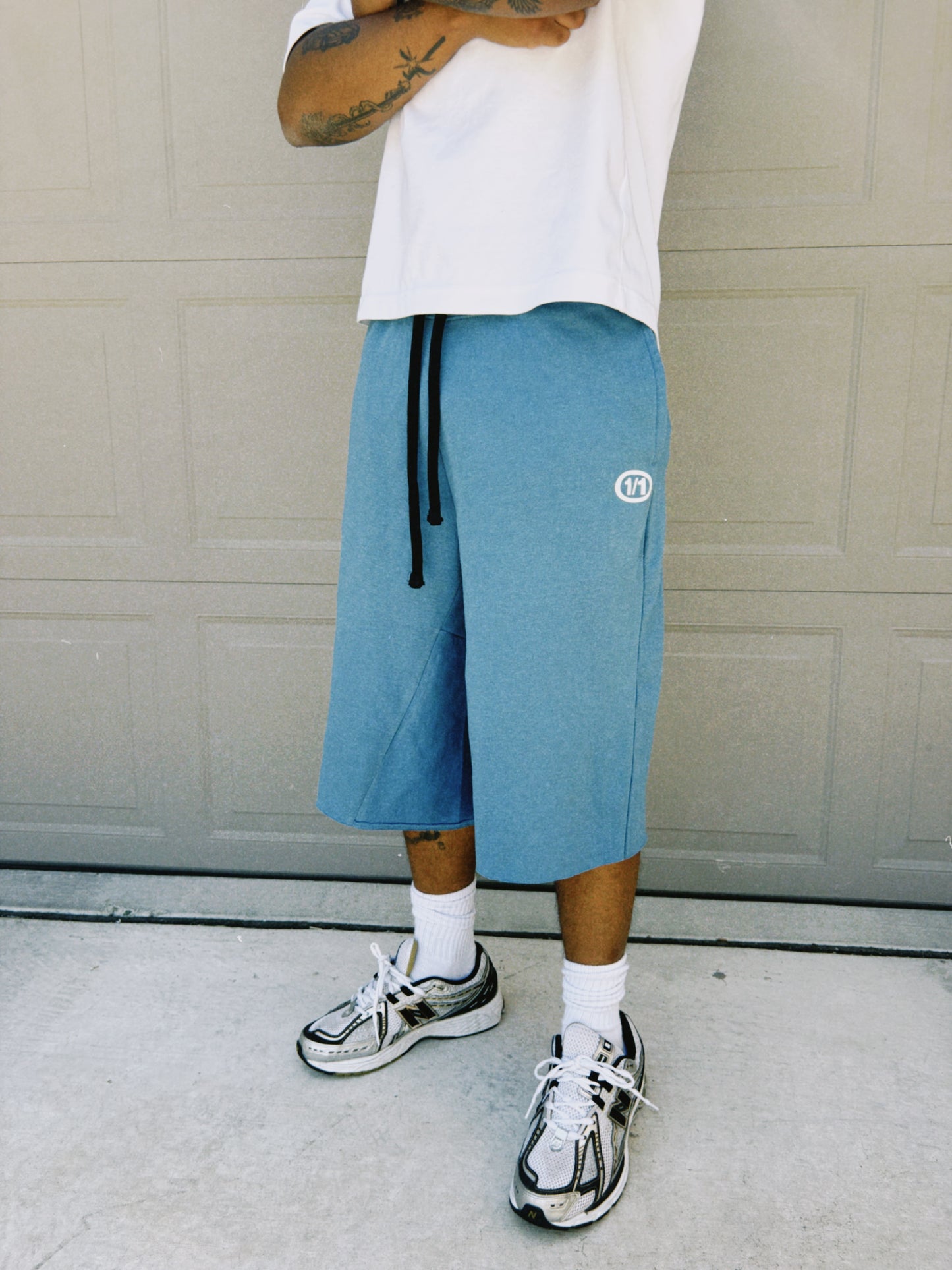Light blue 3/4 sworts