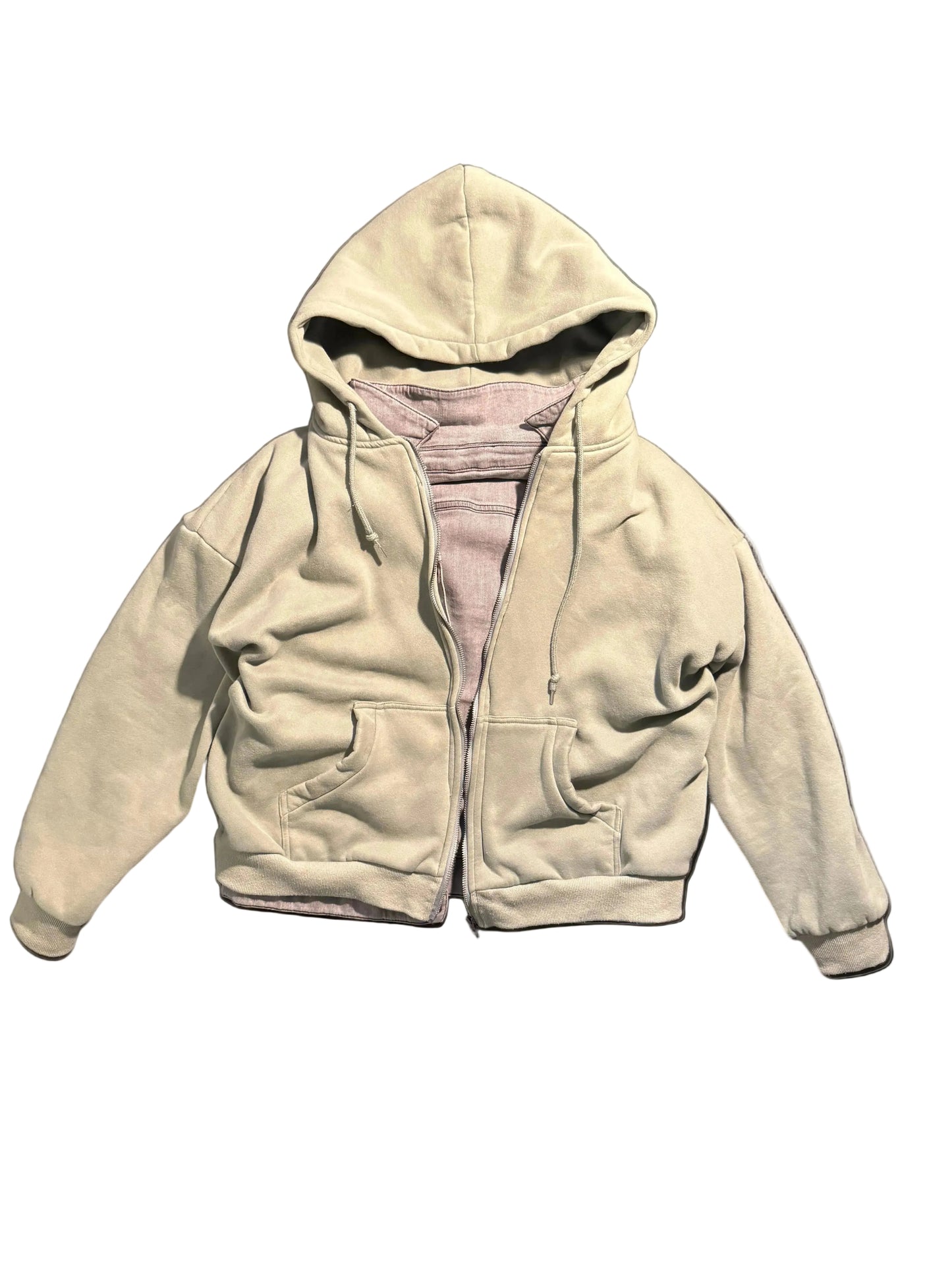 Reversible Zip Up Jean Jacket